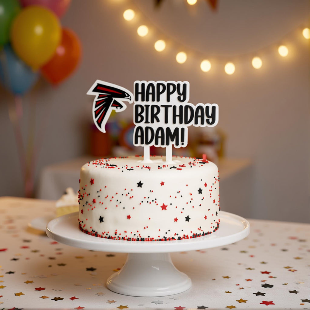 Atlanta Falcons Cake Topper