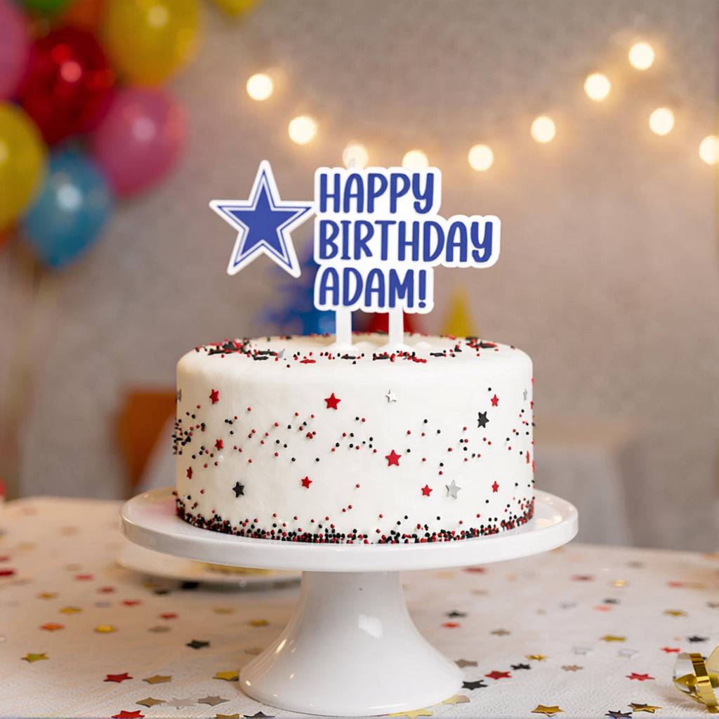Dallas Cowboys Cake Topper