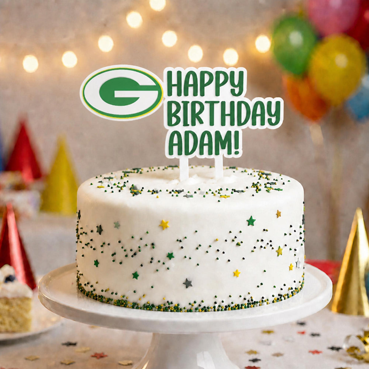 Green Bay Packers Cake Topper