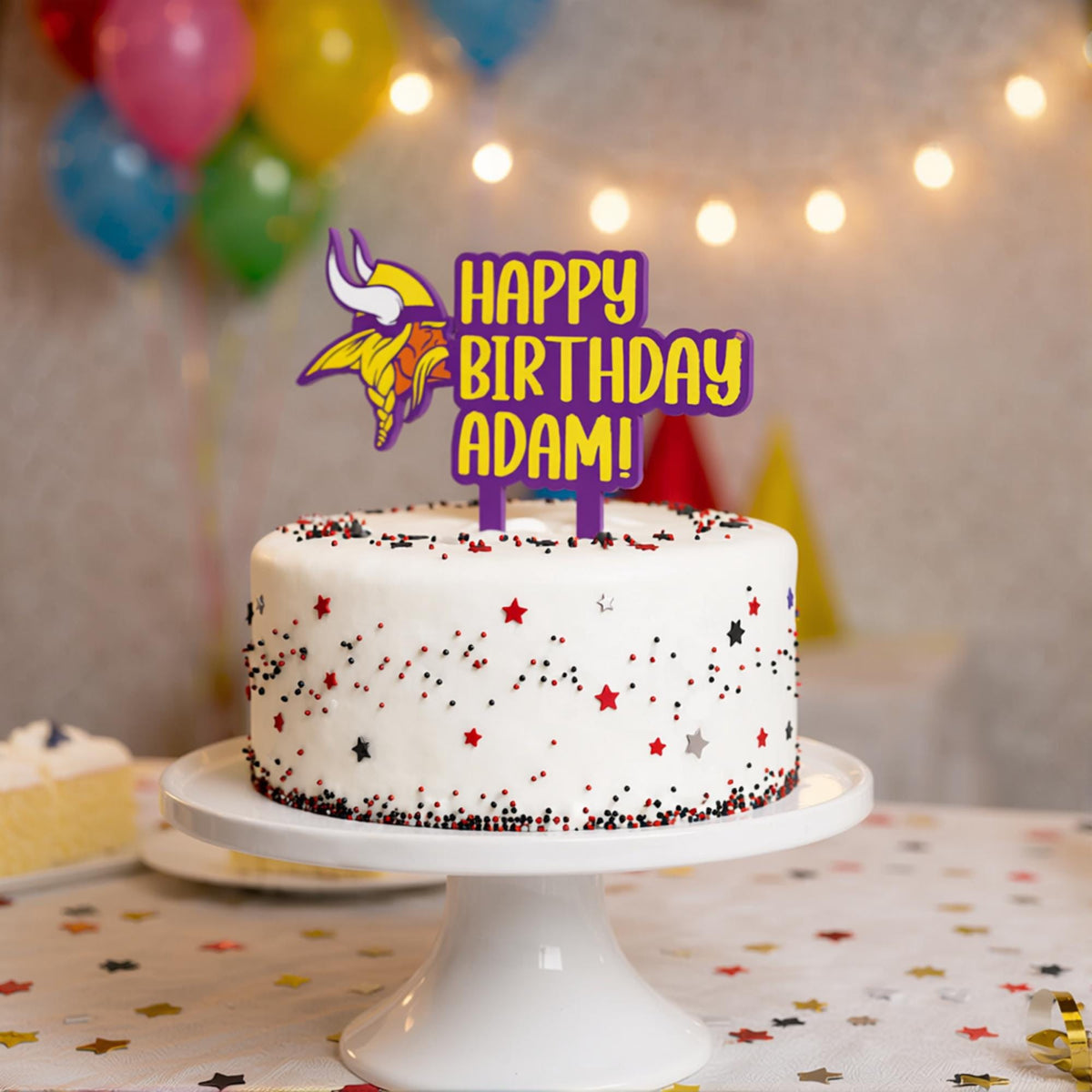 Minnesota Vikings Cake Topper