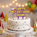 Minnesota Vikings Cake Topper
