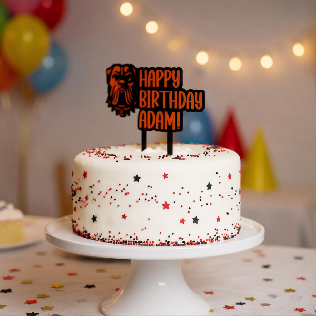 Cleveland Browns Cake Topper