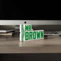 Personalized Aston Martin F1 Team Desk Name Plate