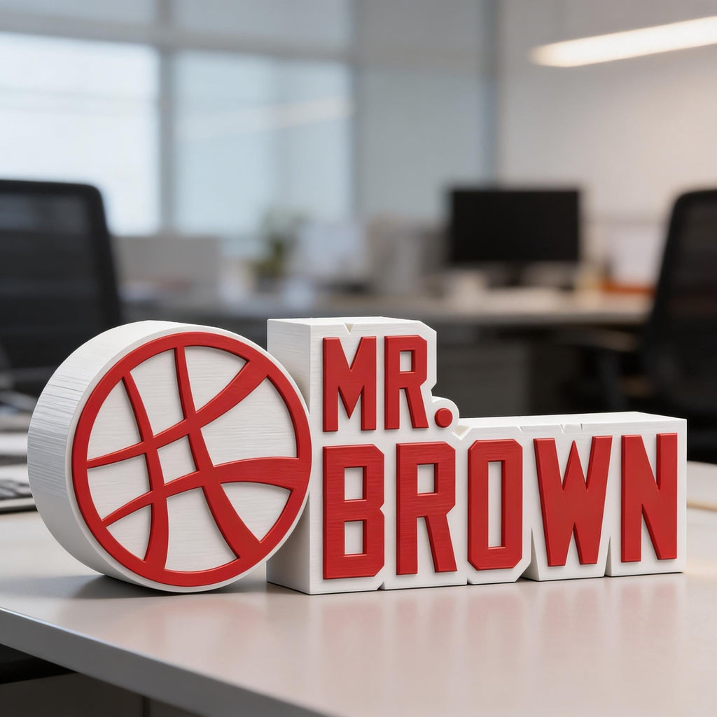 Personalized Doctor Strange Desk Name Plate