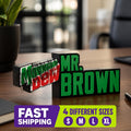 Personalized Mountain Dew Desk Name Plate